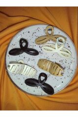 Kadın Sonsuzluk Model 6 Adet Büyük Boy 11 Cm Mandal Toka Seti