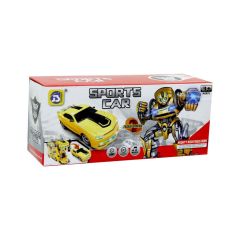 Can İthalat Mecha Ares Pilli Robota Dönüşen Araba 22 CM