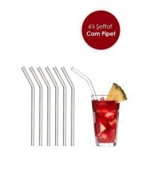 DZC KUZENLER AVM 6 LI CAM PİPET PARTİ MALZEME