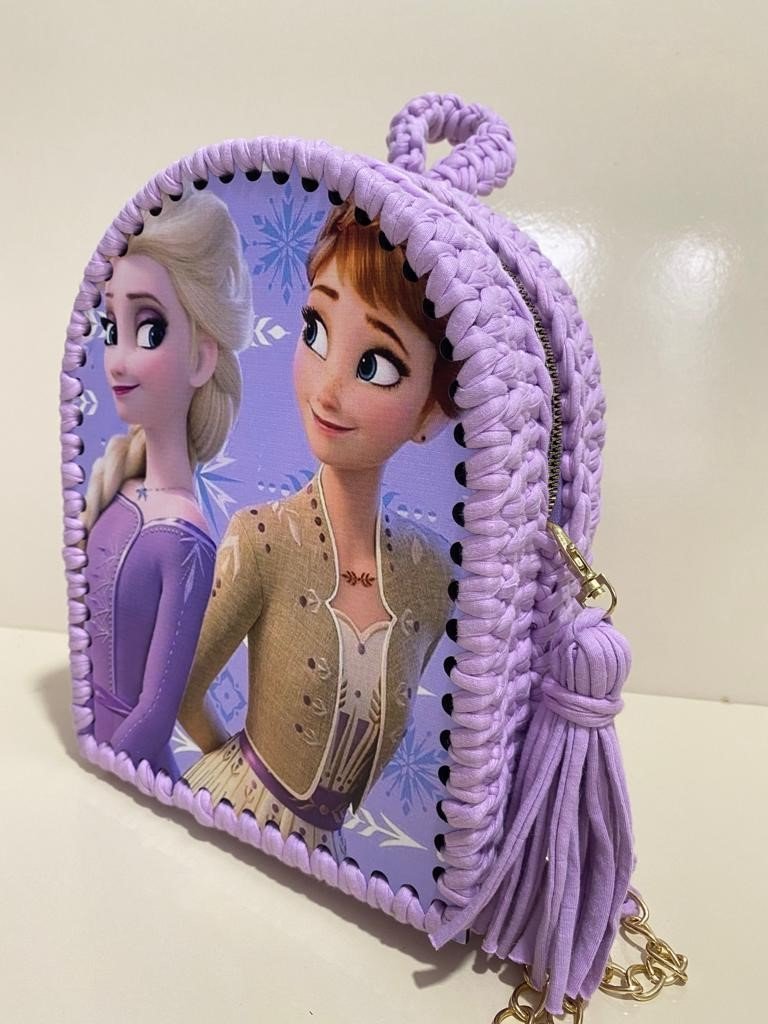 DZC KUZENLER AVM DİSNEY FROZEN ELSA ANNA KIZ ÇOCUK SIRT ÇANTA
