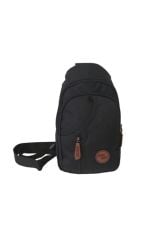 SEVENTEEN Unisex Siyah Çapraz Sırt Ve Göğüs Çantası Bodybag Çanta