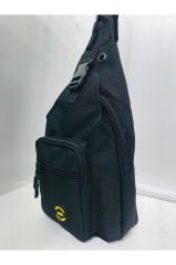 SEVENTEEN Unisex Siyah Çapraz Sırt Ve Göğüs Çantası Bodybag Çanta