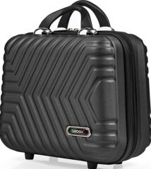 DZC KUZENLER AVM GEDOX POLO BÜYÜK BOY VALİZ VE MAKYAJ HOSTES SEYAHAT ÇANTASI 2 Lİ TAKIM VALİZ MAKYAJ SET