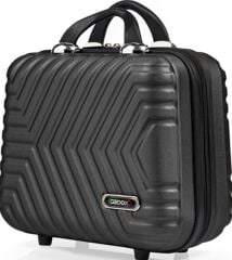 DZC KUZENLER AVM GEDOX POLO BÜYÜK BOY VALİZ VE MAKYAJ HOSTES SEYAHAT ÇANTASI 2 Lİ TAKIM VALİZ MAKYAJ SET