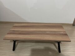 MDF SUYA DAYANIKLI 68X35  KAHVALTI YATAK LAPTOP MASASI DER ÇALIŞMA SEHPA AYAKLARI KATLANIR MASA