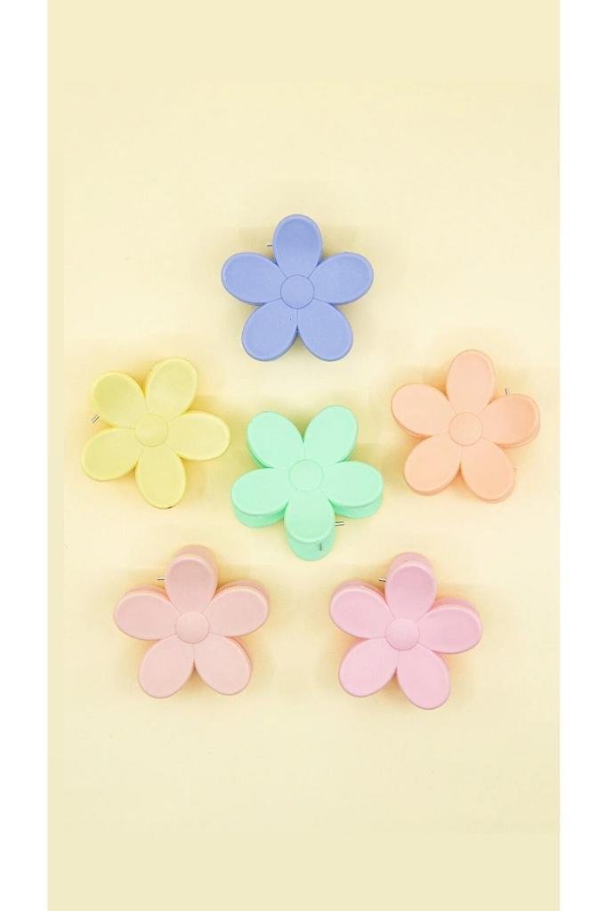 6'LI PAPATYA MANDAL TOKA PASTEL - Tek Ebat
