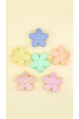 6'LI PAPATYA MANDAL TOKA PASTEL - Tek Ebat