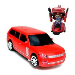 TRANSFORMERS ÇARP DÖN PİLLİ OTOMATİK ROBOTA DÖNÜŞEN TOGG SESLİ JİP OYUNCAK 24CM RANGE ROVER