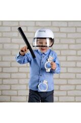 Anahtarlı Oyuncak Metal Kelepçe Polis Kelepçesi çocuk oyuncağı