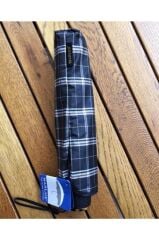 Marlux ekose desenli şemsiye kadın