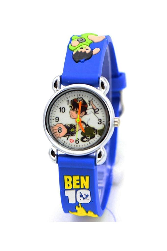 DZC KUZENLER AVM BEN 10 DESENLİ SAAT ÇOCUK KOL SAATİ SİLİKON KORDON ANALOG