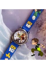 DZC KUZENLER AVM BEN 10 DESENLİ SAAT ÇOCUK KOL SAATİ SİLİKON KORDON ANALOG