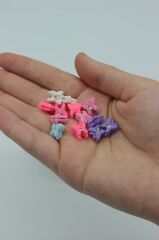 Saç Boncuğu 24 Adet Kelebekli Saç Boncuğu