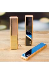 dzc kuzenler avm Siyah Alevsiz Şarjlı Usb Kızaklı Çakmak