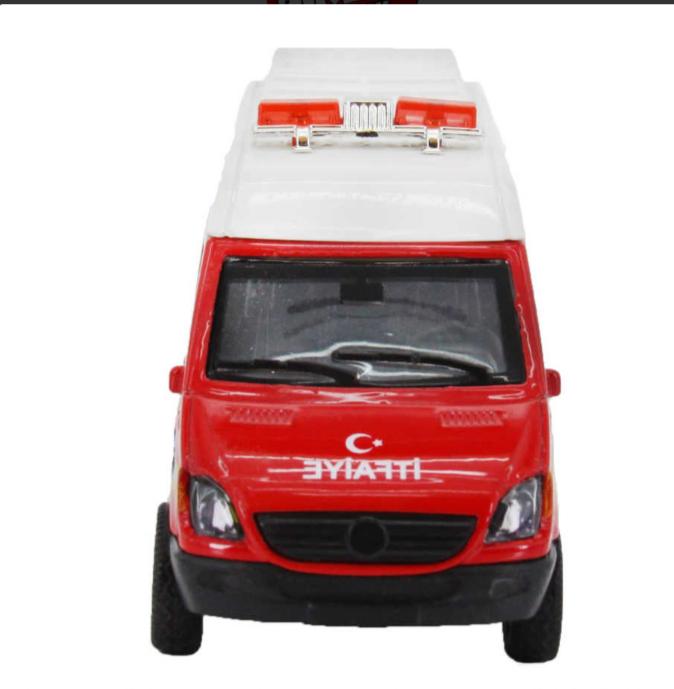 BİRLİK METAL ÇEK BIRAK SESLİ IŞIKLI 1/36 OYUNCAK İTFAİYE