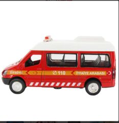BİRLİK METAL ÇEK BIRAK SESLİ IŞIKLI 1/36 OYUNCAK İTFAİYE
