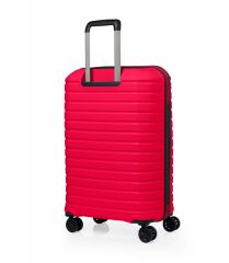DZC KUZENLER AVM G&D Polo Suitcase PP Enjeksiyon Valiz Seyahat- Model 400.10 Pembe Küçük(kabin)Boy