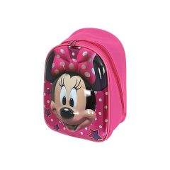 kreş & Anaokulu Çocuk Sırt okul Çantası miki minie mouse 3-6 Yaş 5d Kabartmalı 30CM