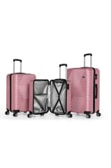 DZC KUZENLER AVM G&d Gedox Polo Suitcase Abs Büyük Boy Lüx Seyahat Valiz tekli