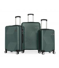 DZC KUZENLER AVM G&d Gedox Polo Suitcase Abs 3'lü Lüx Valiz Seyahat Seti