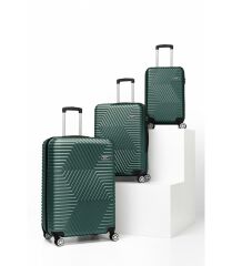 DZC KUZENLER AVM G&d Gedox Polo Suitcase Abs 3'lü Lüx Valiz Seyahat Seti
