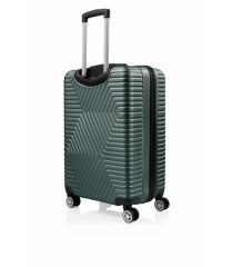 DZC KUZENLER AVM G&d Gedox Polo Suitcase Abs 3'lü Lüx Valiz Seyahat Seti HAKİ YEŞİL