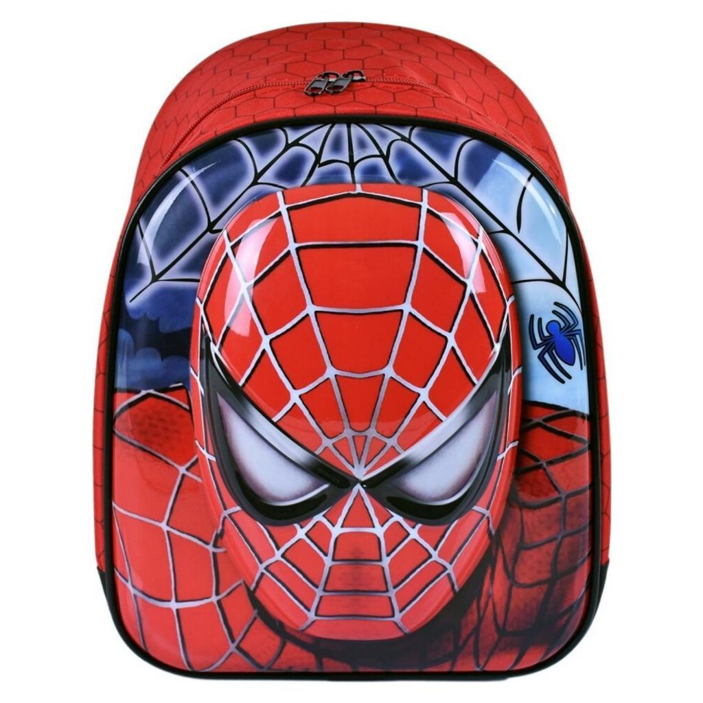 kreş & Anaokulu Çocuk Sırt Çantası ÖRÜMCEK SPDERMAN Karakter 3-6 Yaş 5d Kabartmalı Kumaş Okul Çantası 30CM