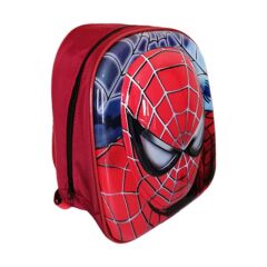 kreş & Anaokulu Çocuk Sırt Çantası ÖRÜMCEK SPDERMAN Karakter 3-6 Yaş 5d Kabartmalı Kumaş Okul Çantası 30CM