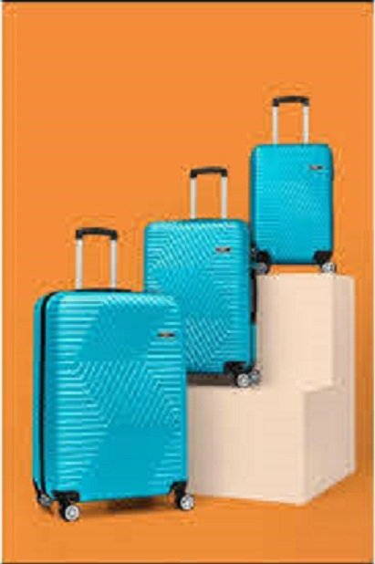 DZC KUZENLER AVM G&d Gedox Polo Suitcase Abs 3'lü Lüx Valiz Seyahat Seti MAVİ