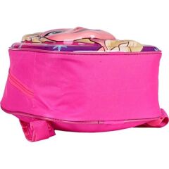 kreş & Anaokulu Çocuk Sırt Çantası ELSA ANNA Karakter 3-6 Yaş 5d Kabartmalı Kumaş Okul Çantası 30CM (TEK)