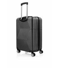 DZC KUZENLER AVM G&d Gedox Polo Suitcase Abs 3'lü Lüx Valiz Seyahat Seti SİYAH