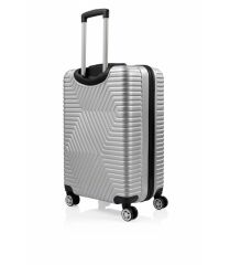 DZC KUZENLER AVM G&d Gedox Polo Suitcase Abs 3'lü Lüx Valiz Seyahat Seti Gri