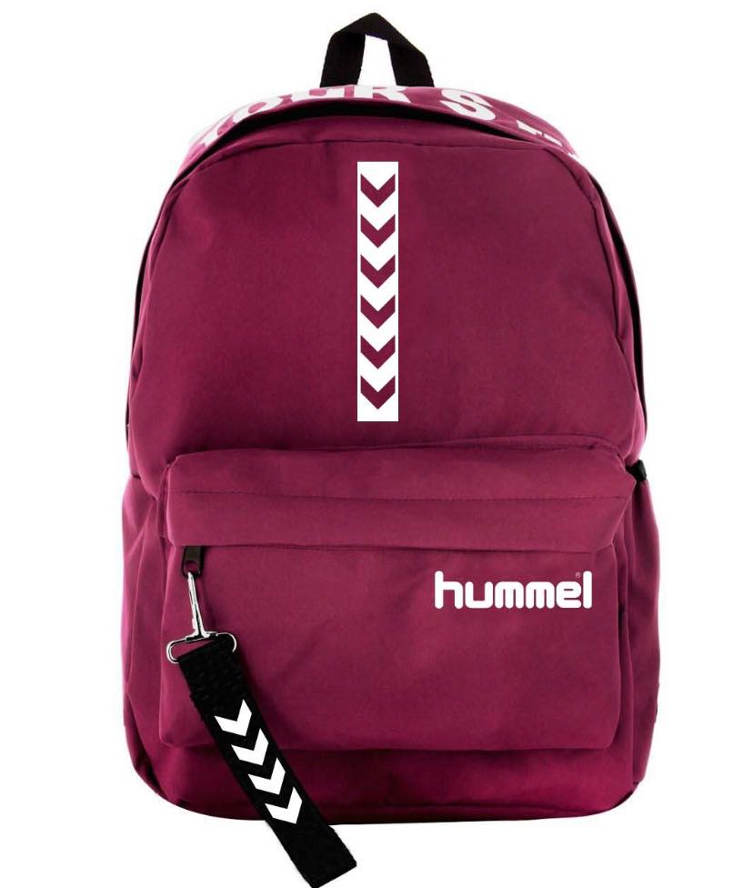 DZC KUZENLER AVM HUMMEL BEZ SIRT ÇANTASI UNISEX GÜNLÜK BÜYÜK BOY OKUL ÇANTA