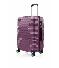 DZC KUZENLER AVM G&d Gedox Polo Suitcase Abs 3'lü Lüx Valiz Seyahat Seti MÜRDÜM MOR