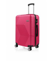 DZC KUZENLER AVM G&d Gedox Polo Suitcase Abs 3'lü Lüx Valiz Seyahat Seti FUŞYA PEMBE