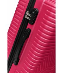DZC KUZENLER AVM G&d Gedox Polo Suitcase Abs 3'lü Lüx Valiz Seyahat Seti FUŞYA PEMBE