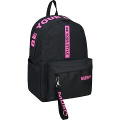 DZC KUZENLER AVM BEZ SIRT ÇANTASI UNISEX GÜNLÜK BÜYÜK BOY OKUL ÇANTA pembe