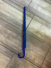 DZC KUZENLER AVM Mavi Pvc Kılıflı Avengers  Erkek Çocuk Şemsiye Otomatik Mekanizma