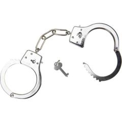 DZC KUZENLER AVM Anahtarlı Oyuncak Metal Kelepçe Polis Kelepçesi