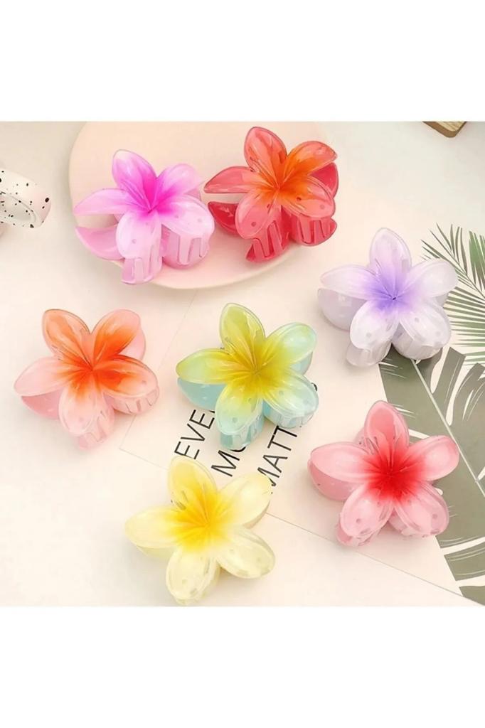 LOTUS MANDAL SAÇ TOKASI 7 ADET AKRİLİK PARLAK