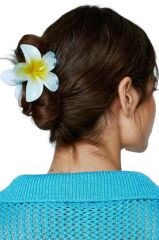 LOTUS MANDAL SAÇ TOKASI AKRİLİK PARLAK (MAVİ)