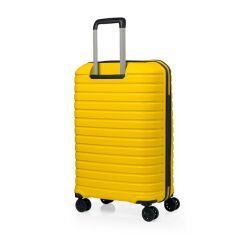 DZC KUZENLER AVM G&D Polo Suitcase PP Enjeksiyon Valiz Seyahat- Model 400.10 Pembe Küçük(kabin)Boy SARI