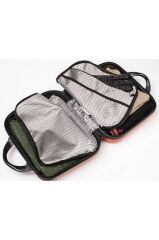 DZC KUZENLER AVM ORTA BOY VE MAKYAJ G&D Polo Suitcase ABS Lüx Valiz Seyahat Seti  2 Lİ PEMBE