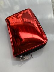 DZC KUZENLER AVM Kırmızı Hologram Kartlık Bölmeli Cüzdan