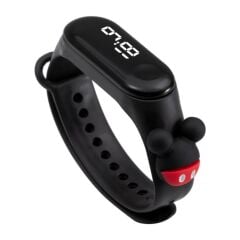 DZC KUZENLER AVM DİJİTAL DOKUNMATİK LED EKRAN SU GEÇİRMEZ FİGÜRLÜ ÇOCUK KOL SAAT SLİKON KORDON BİLEKLİK KARAKTERLİ