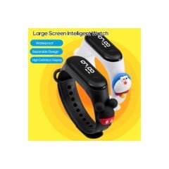 DZC KUZENLER AVM DİJİTAL DOKUNMATİK LED EKRAN SU GEÇİRMEZ FİGÜRLÜ ÇOCUK KOL SAAT SLİKON KORDON BİLEKLİK KARAKTERLİ