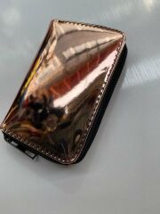 DZC KUZENLER AVM Kırmızı Hologram Kartlık Bölmeli Cüzdan PEMBE GÜL KURUSU