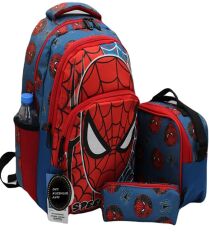 DZC KUZENLER AVM SPDERMAN  İLK OKUL ÇANTA DAYANIKLI ORTOPEDİK ÖĞRENCİ ÇOCUK SIRT ÇANTASI ÖRÜMCEK LACİ