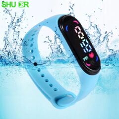 tom ve jerry Led Dokunmatik Ekranlı Dijital Çocuk Ve Genç Kol Saati kahve (AKILLI DEĞİLLER)