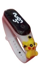 pokeemon pichacu Led Dokunmatik Ekranlı Dijital Çocuk Ve Genç Kol Saati (AKILLI DEĞİLLER)